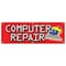 Signmission COMPUTER REPAIR BANNER SIGN monitor screem mouse keyboard network fix B-72 Computer Repair - alternate 1